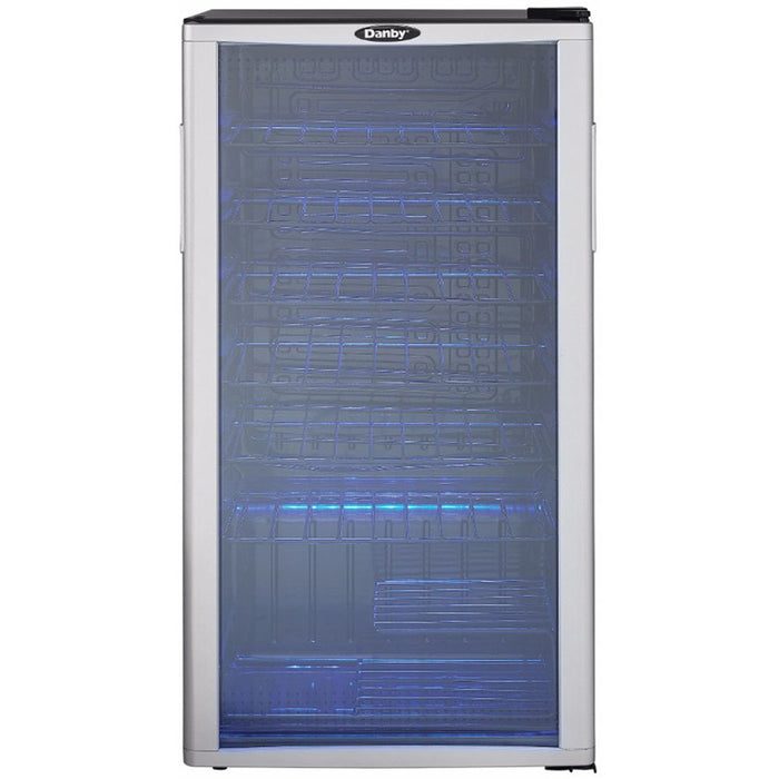 Danby 35 Bottle Wine Cooler, Reversible Door, Tempered Glass Door, Worktop DWC350BLP